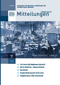 DIN-Mitteilungen April 2017